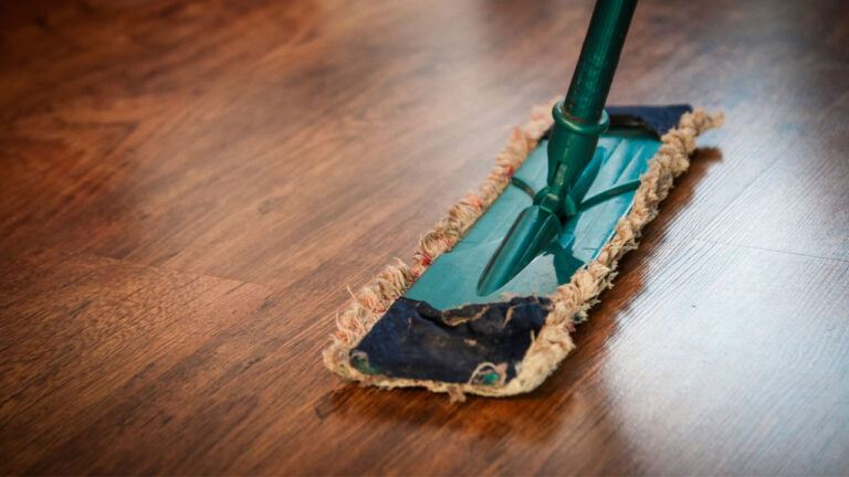 cleaning hardwood floors